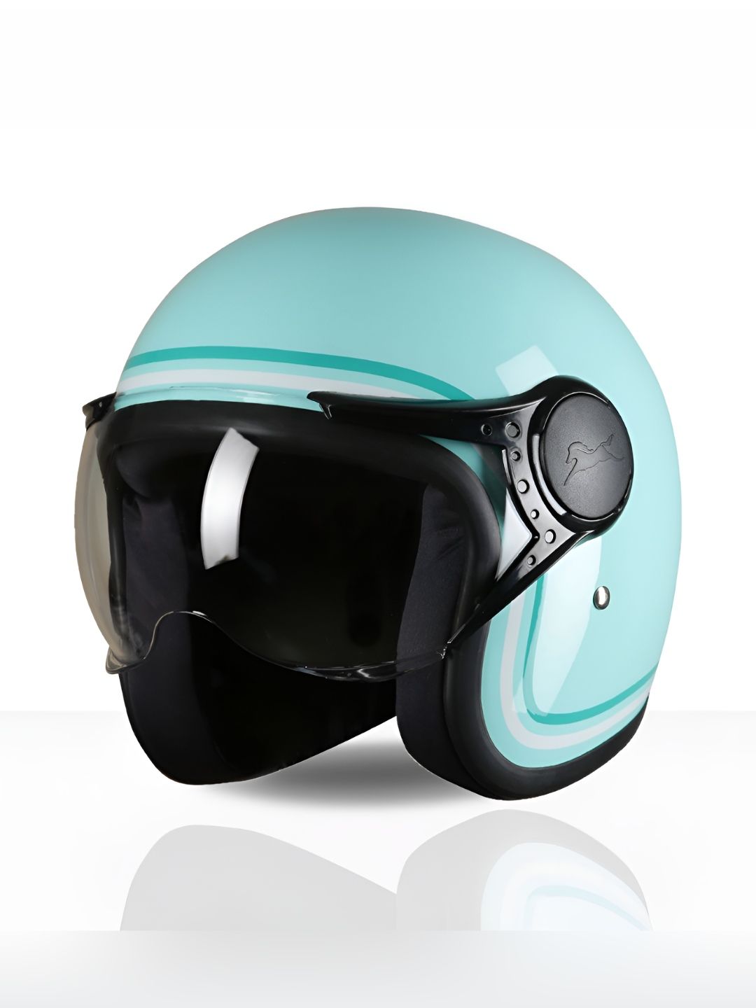 TVS Women Missfit Open Face Lightweight Helmet DOT & ISI Certified