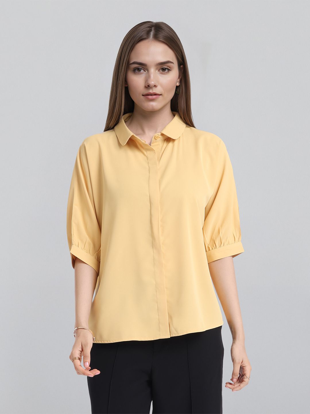 Buy CHIC BY TOKYO TALKIES Women Regular Fit Casual Shirt - Shirts