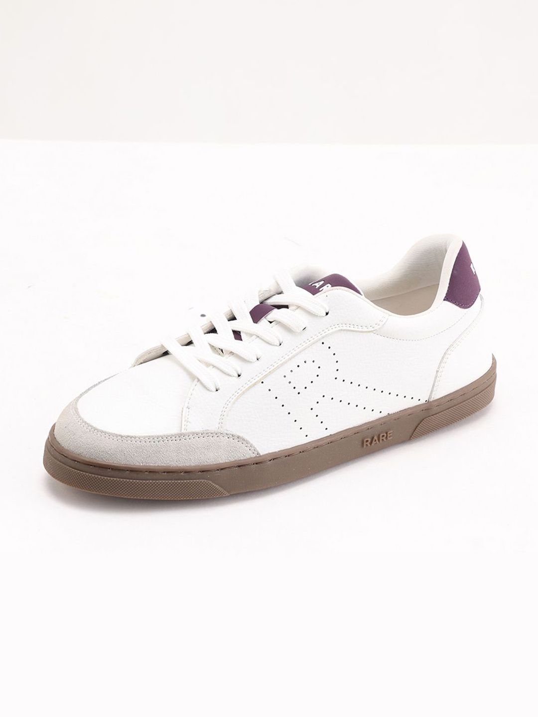 RARE RABBIT Men Round Toe Lace-Ups Sneakers