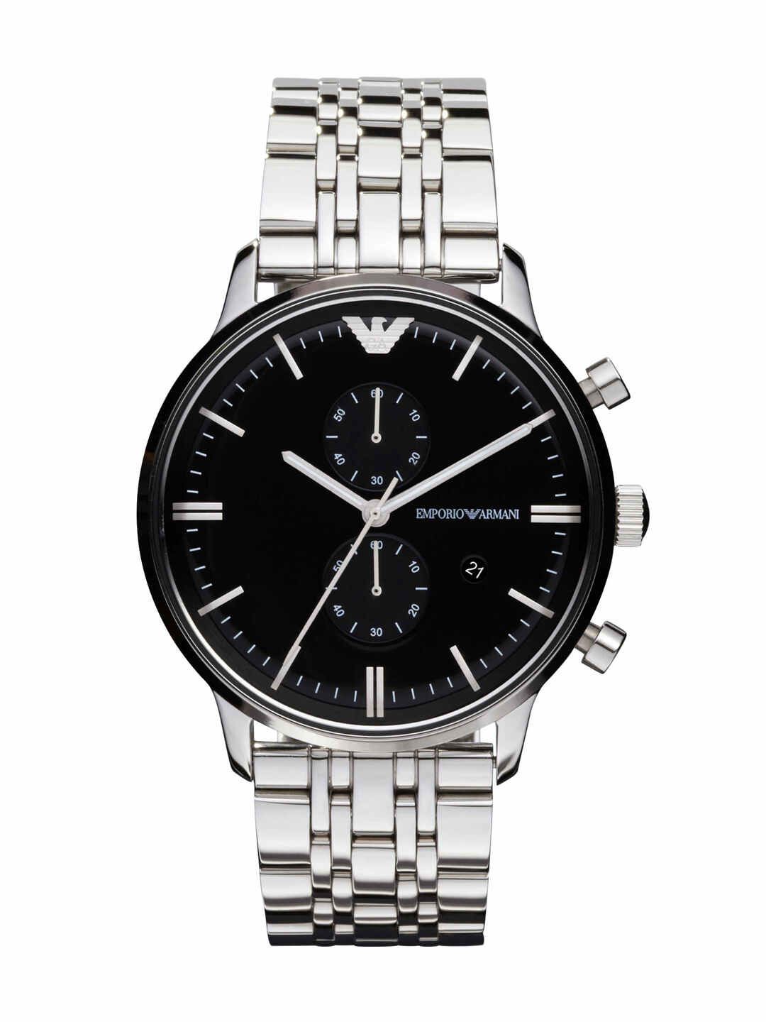 Emporio Armani Emporio Armani Men Multi Function Analogue Watch - AR0389I-SILVER/STE-1553426