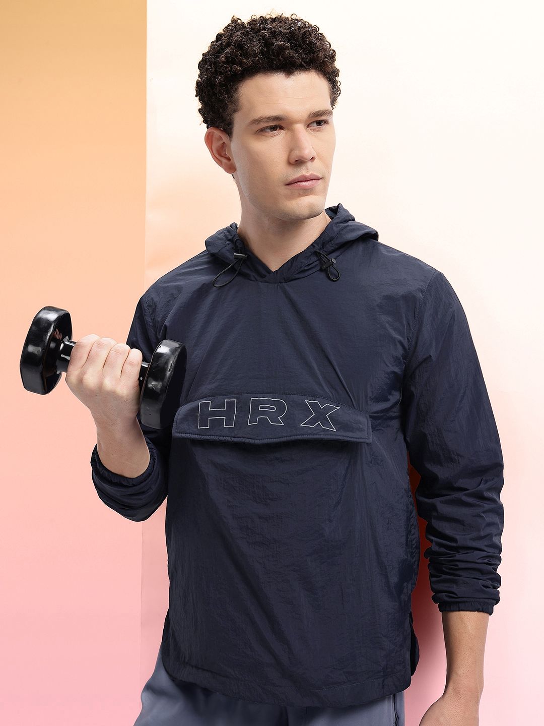 HRX by Hrithik Roshan Men Hooded Training Jacket