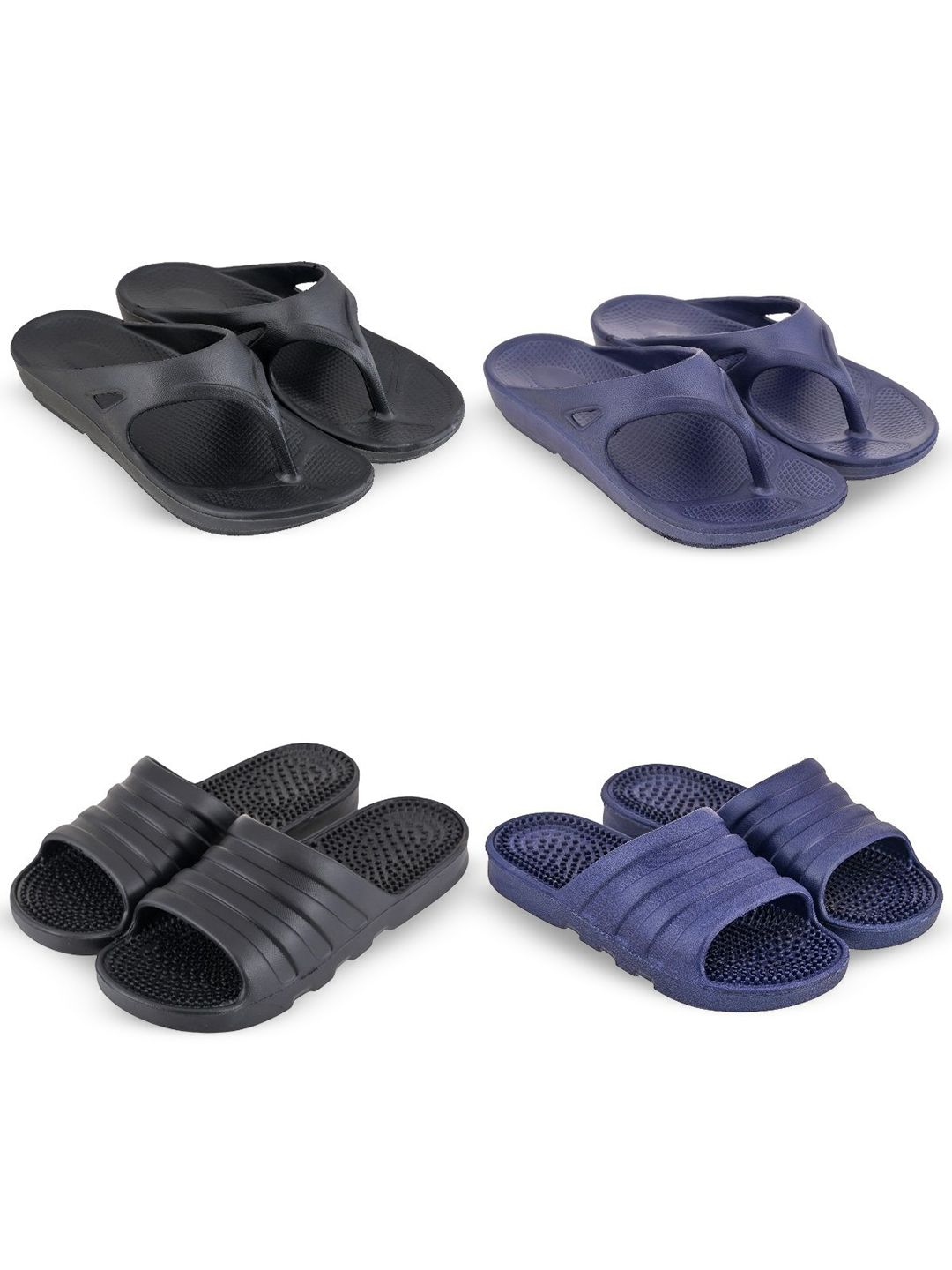 Feel alive Men Set of 4 Lightweight Sliders