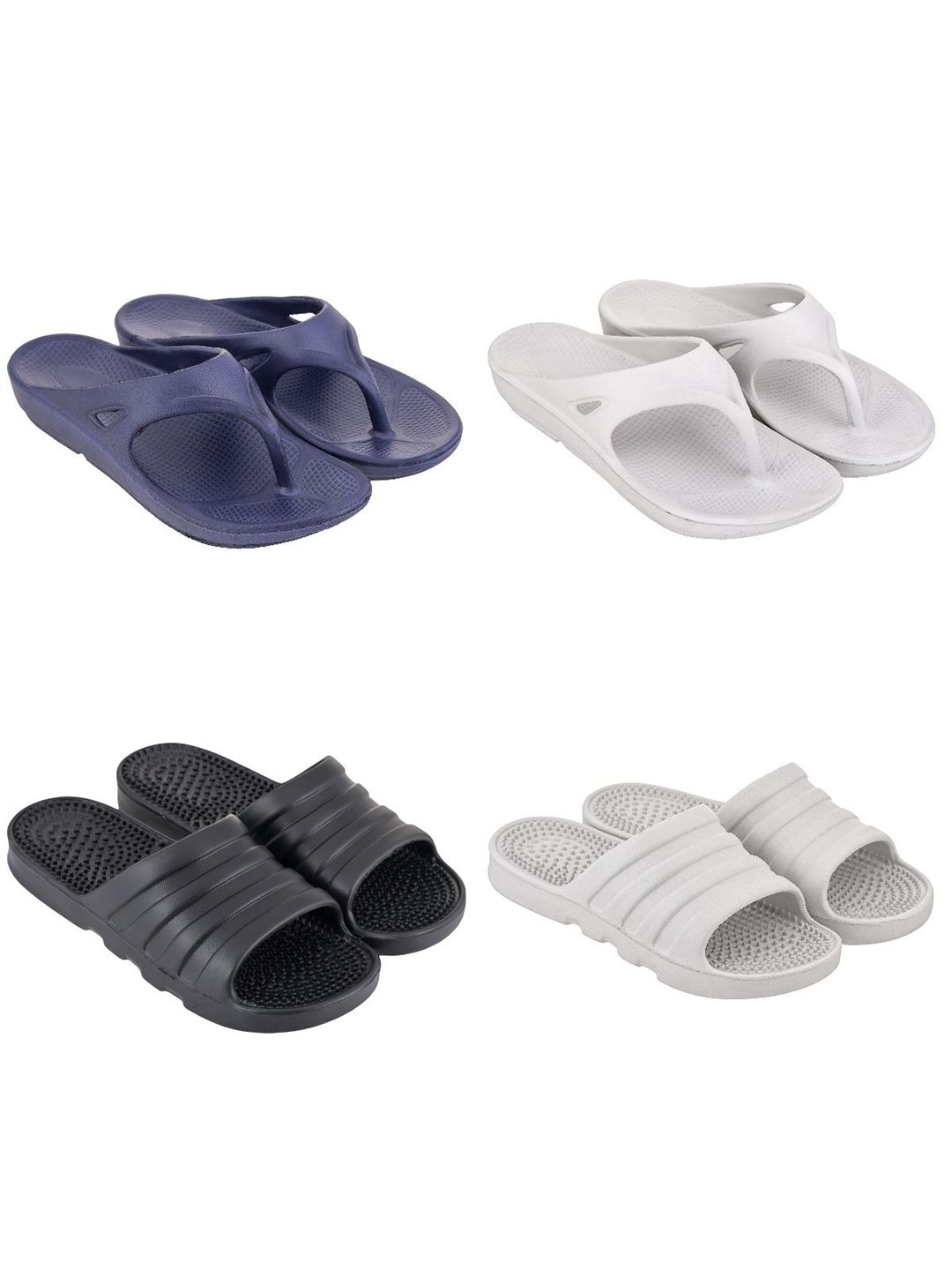 Feel alive Men Set of 4 Lightweight Sliders
