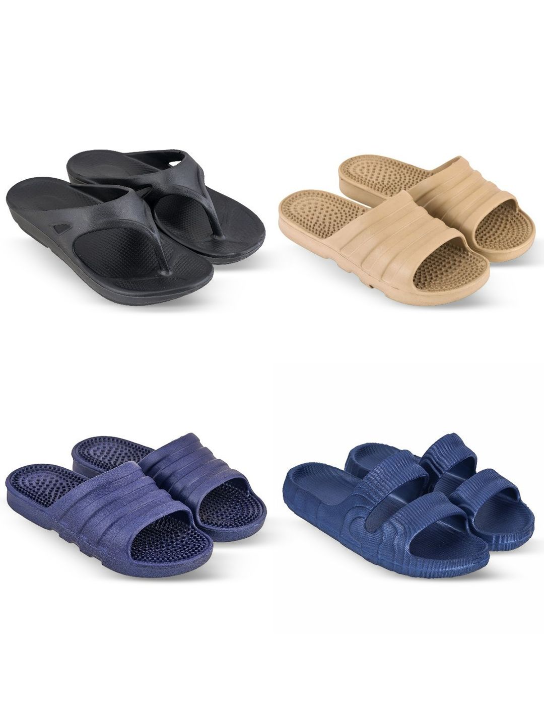 Feel alive Men Set Of 4 Sliders