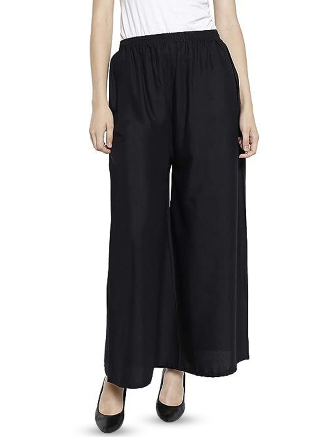 Thrifty Thread Women Flared Palazzos