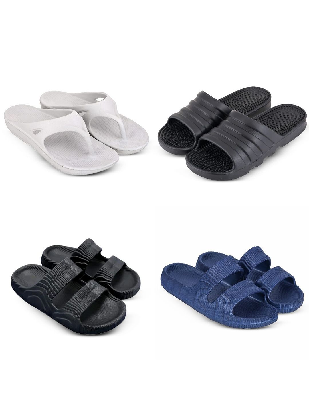 Feel alive Men Pack of 4 Sliders