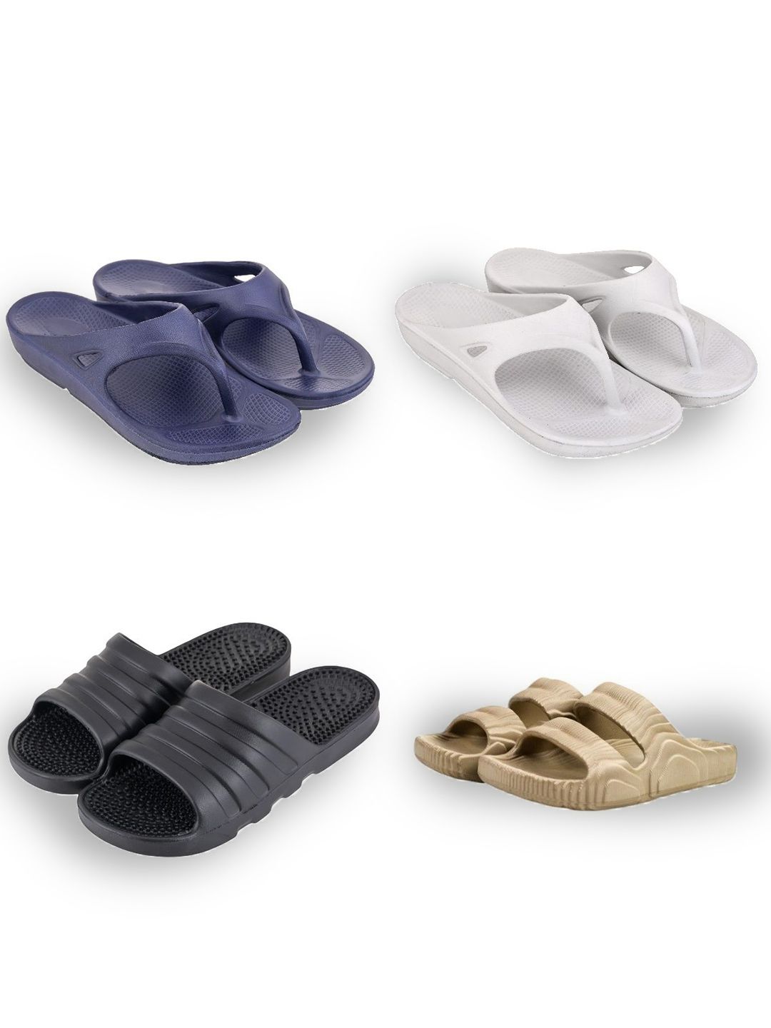 Feel alive Men Set of 4 Lightweight Sliders