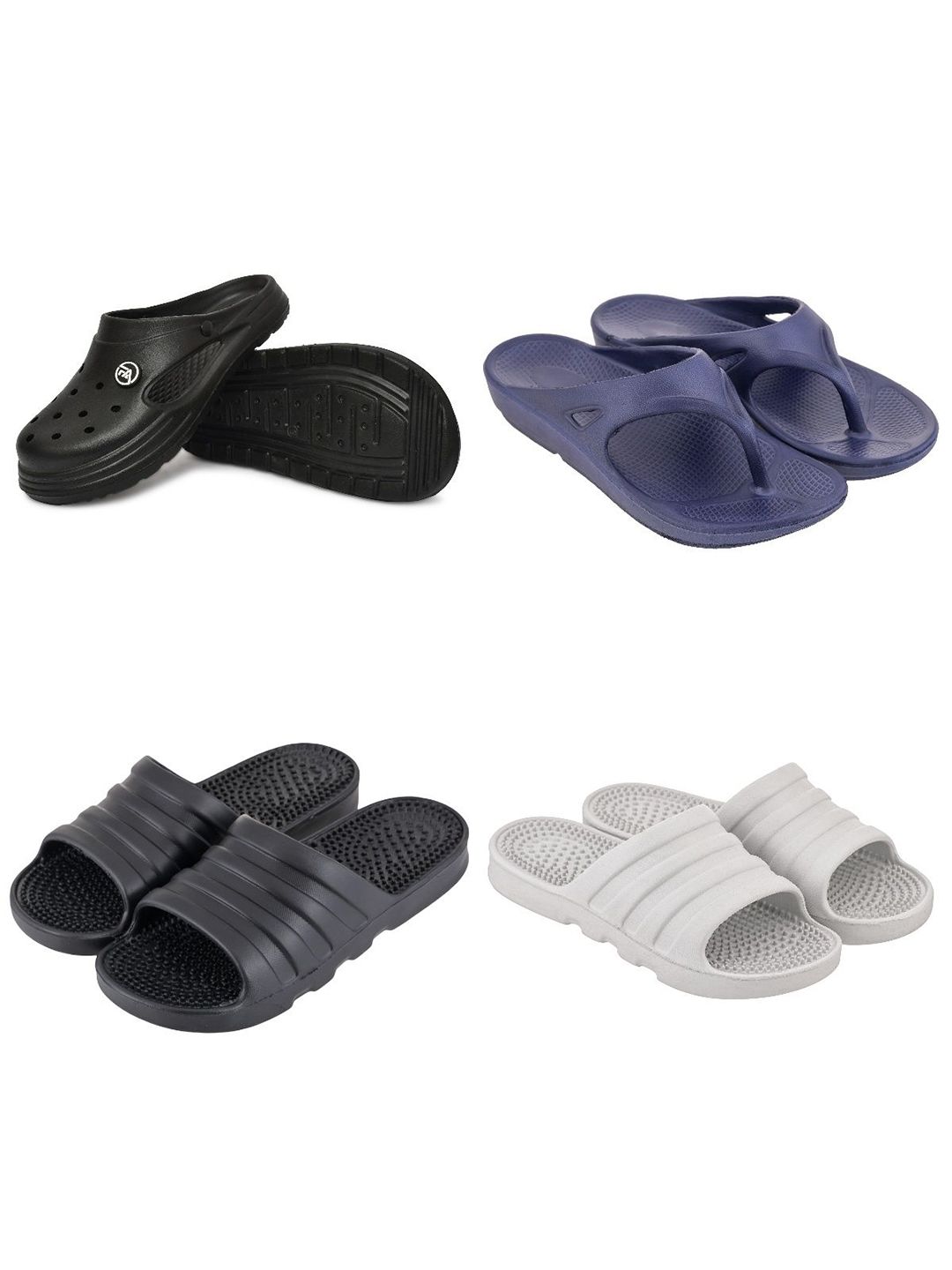 Feel alive Men Set of 4 Lightweight Sliders