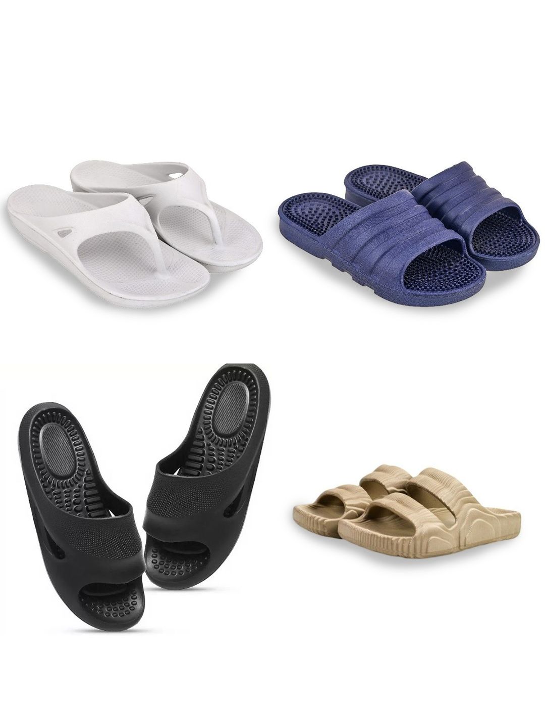 Feel alive Men Set of 4 Lightweight Sliders