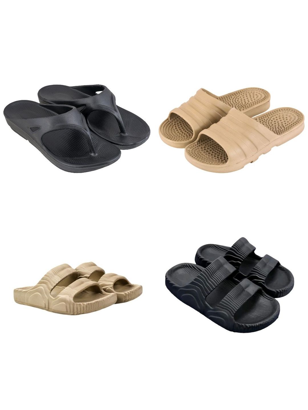 Feel alive Men Set of 4 Lightweight Sliders