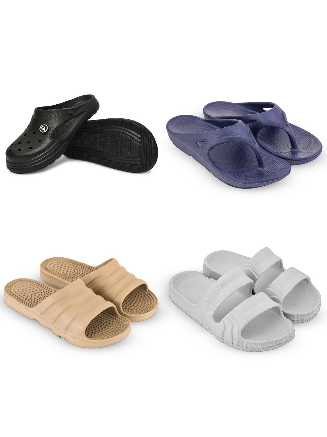 Feel alive Men Pack Of 4 Sliders