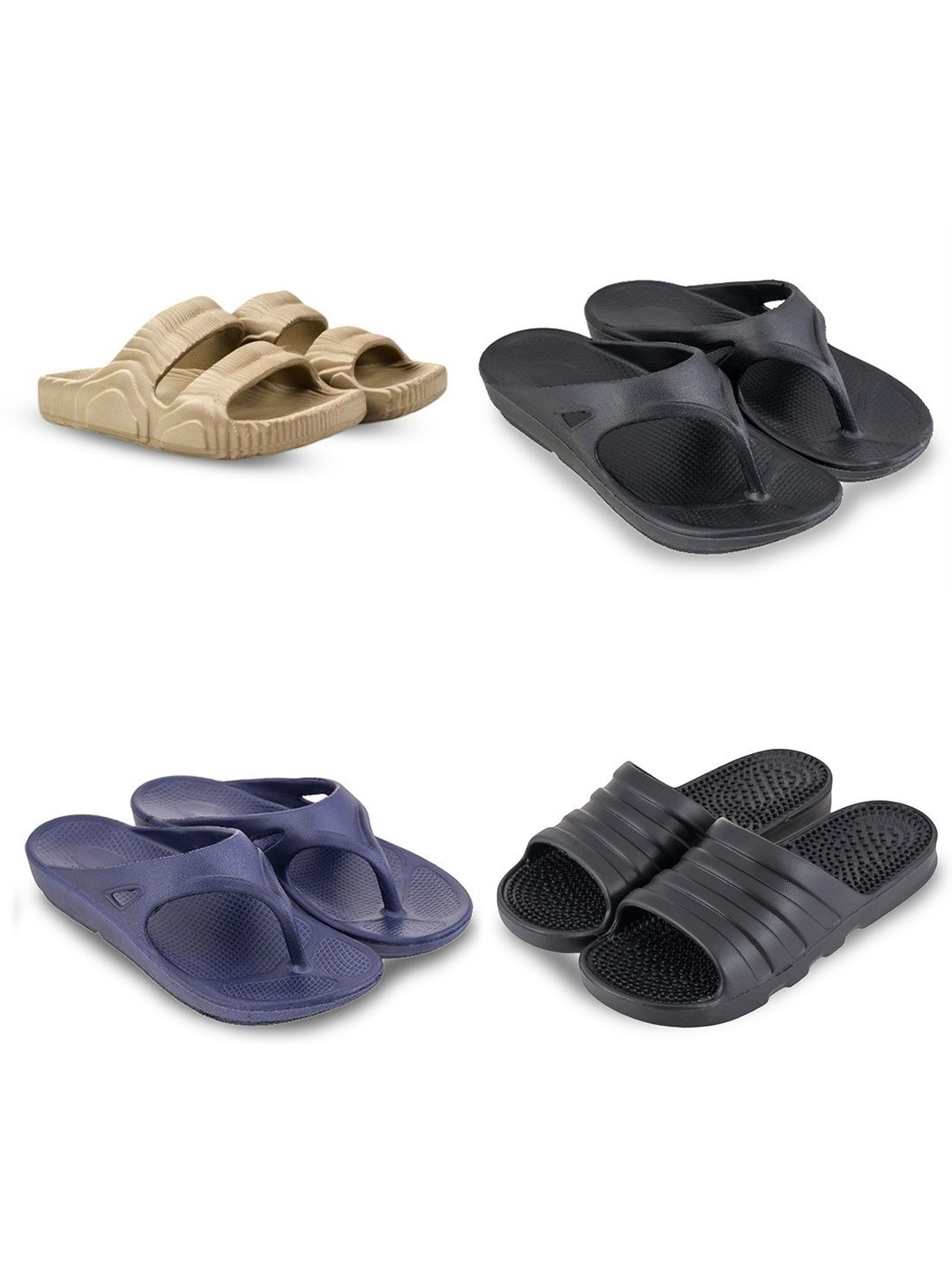 Feel alive Men Pack of 4 Sliders