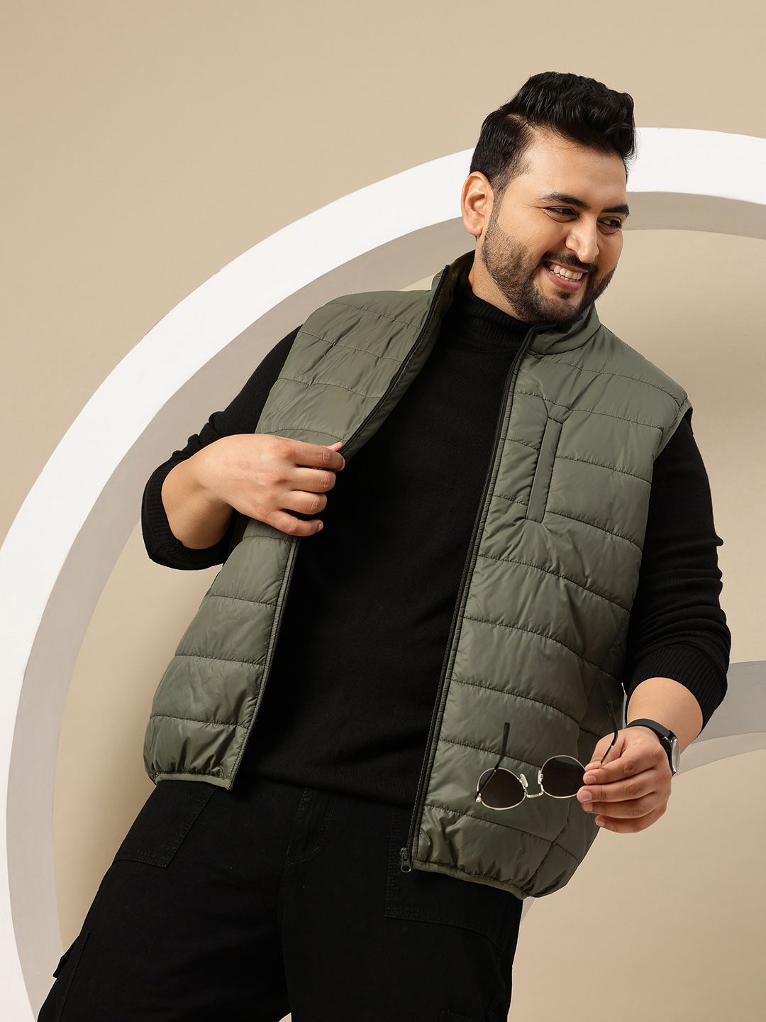 Sztori Plus Size Padded Jacket