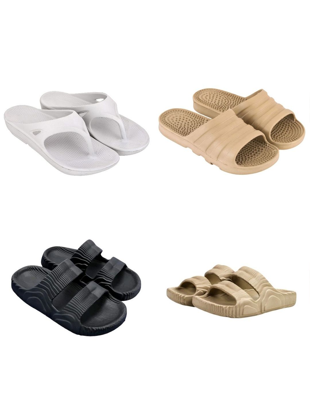 Feel alive Men Set of 4 Lightweight Sliders
