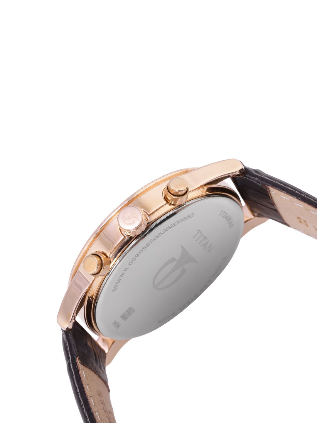 Buy Titan Men Analogue Leather Watch 1734WL01 Watches for Men
