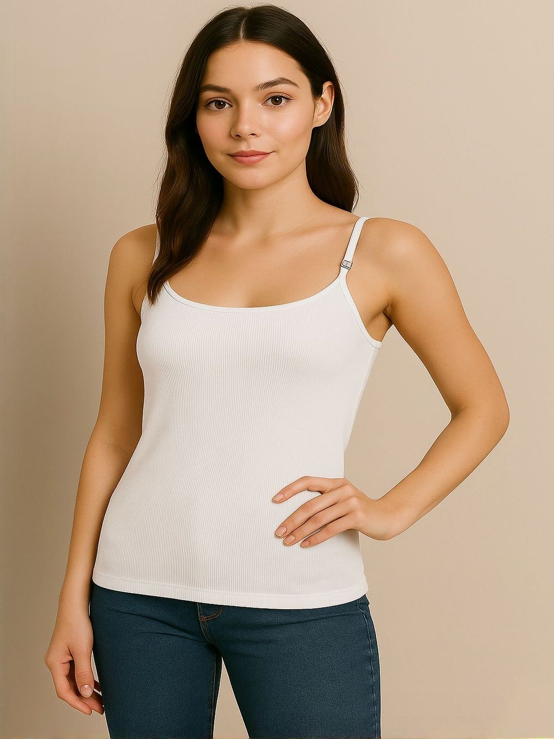 Cortica Women Pack of 2 Cotton Camisoles