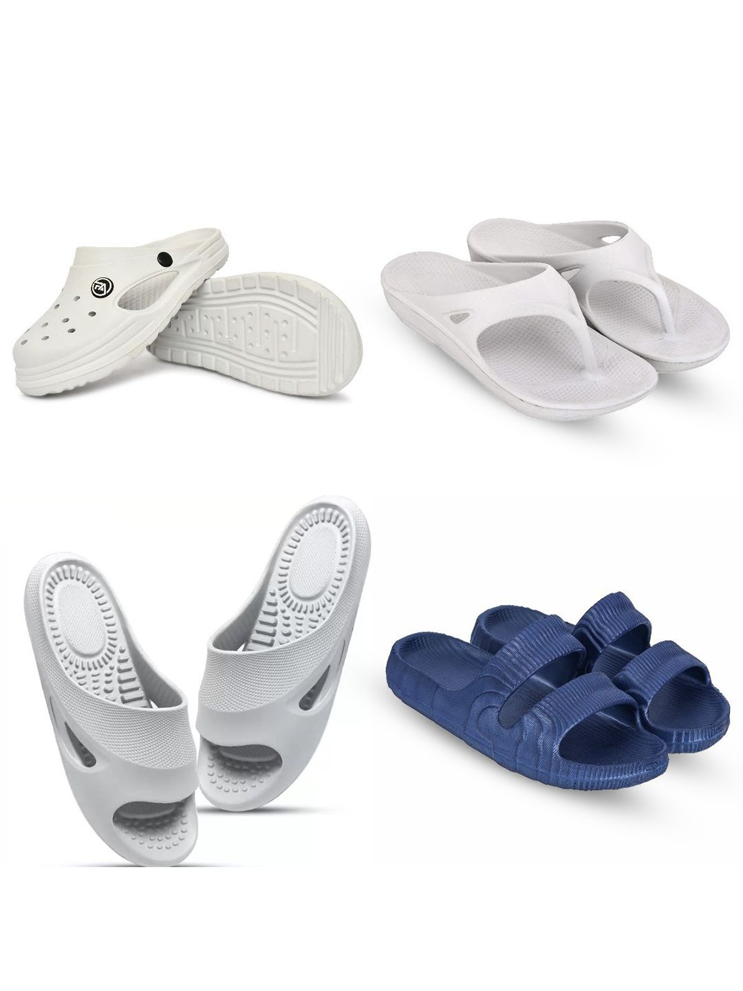 Feel alive Men Set of 4 Lightweight Sliders