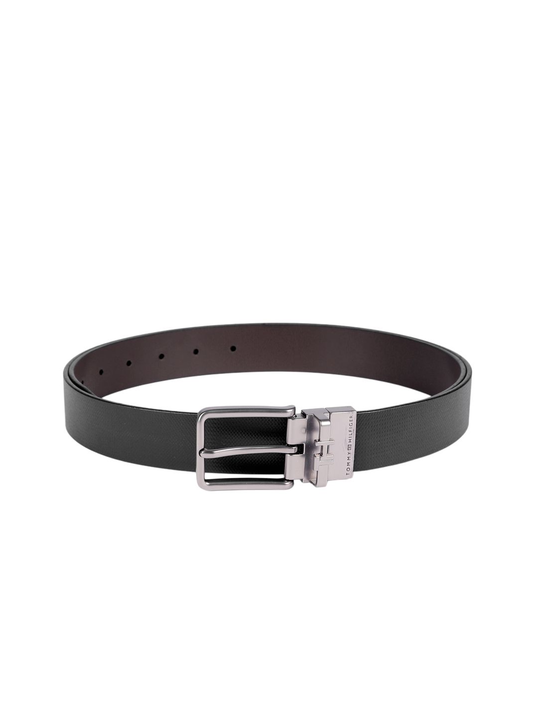Tommy Hilfiger Men Textured Leather Reversible Belt