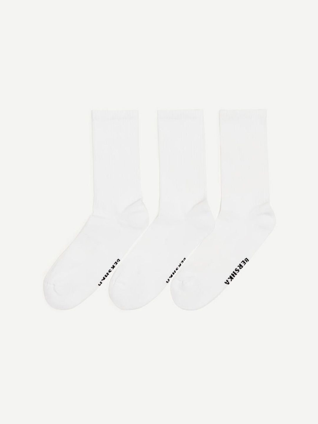 Bershka Pack of 3 pairs of sporty socks
