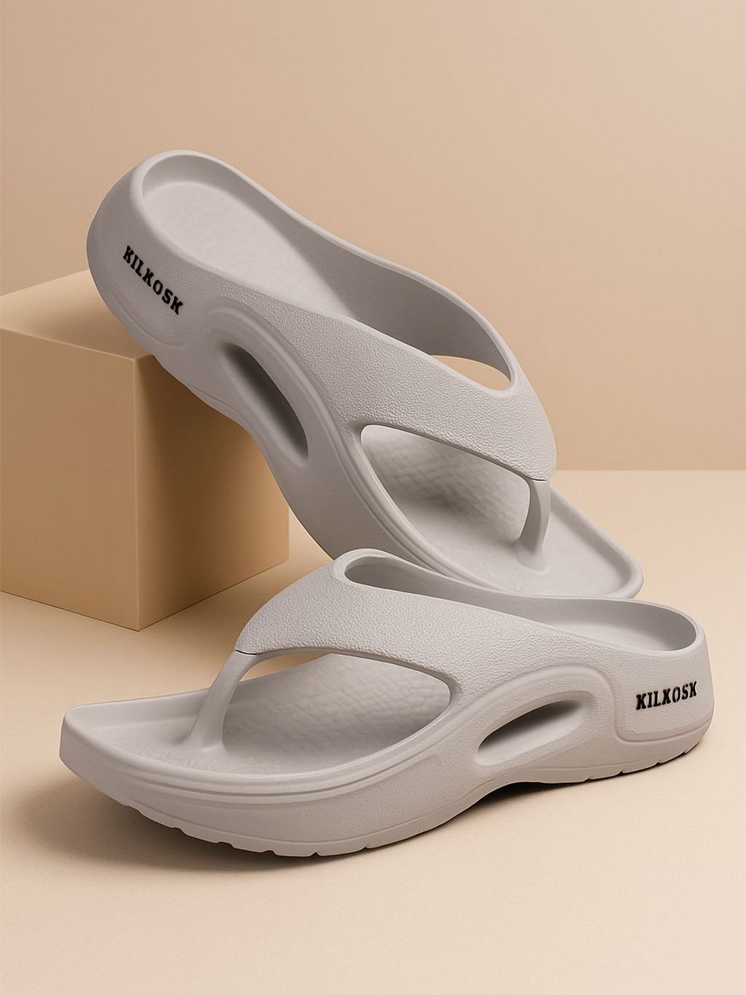Killer Men Self Design Thong Flip-Flops