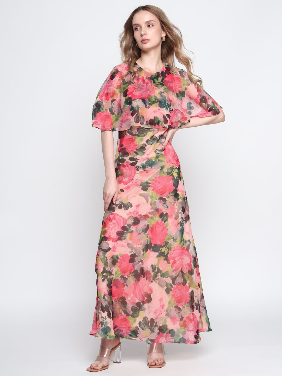 chinese dress ladies Clara Story Maxi Dress (Burgundy or Green S-L) Black/Burgundy / Medium / 90% Nylon 10% Spandex