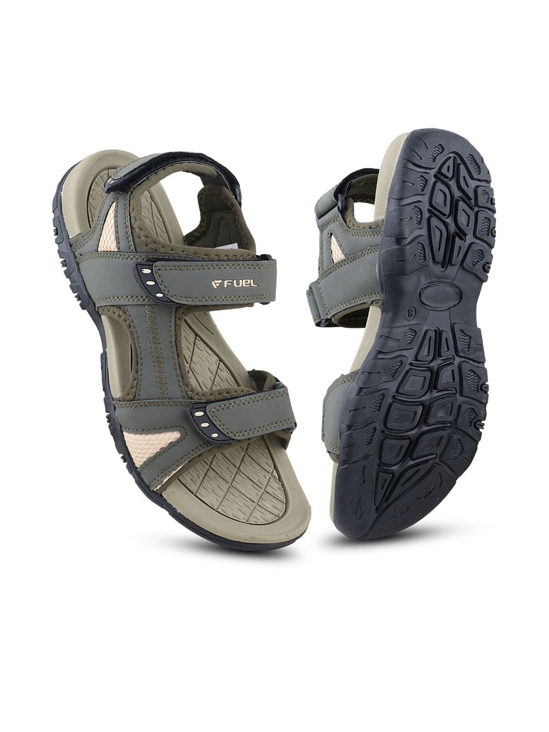 FUEL Men Velcro Sports Sandals
