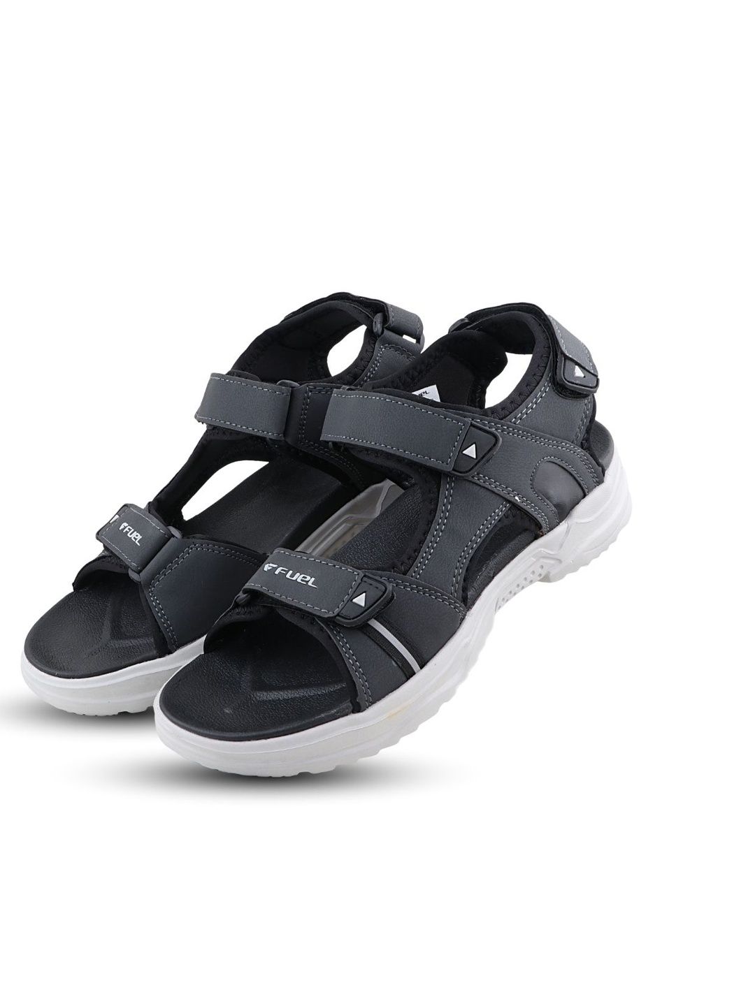 FUEL Men Grey Slip On Sandals