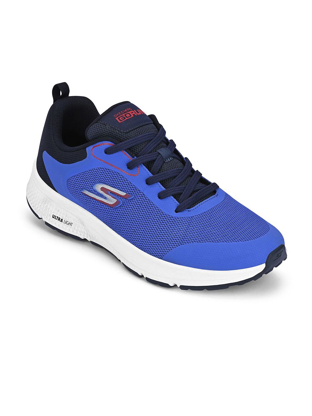 Skechers Go Run Consistent Men Textile Running Lace-Ups Shoes