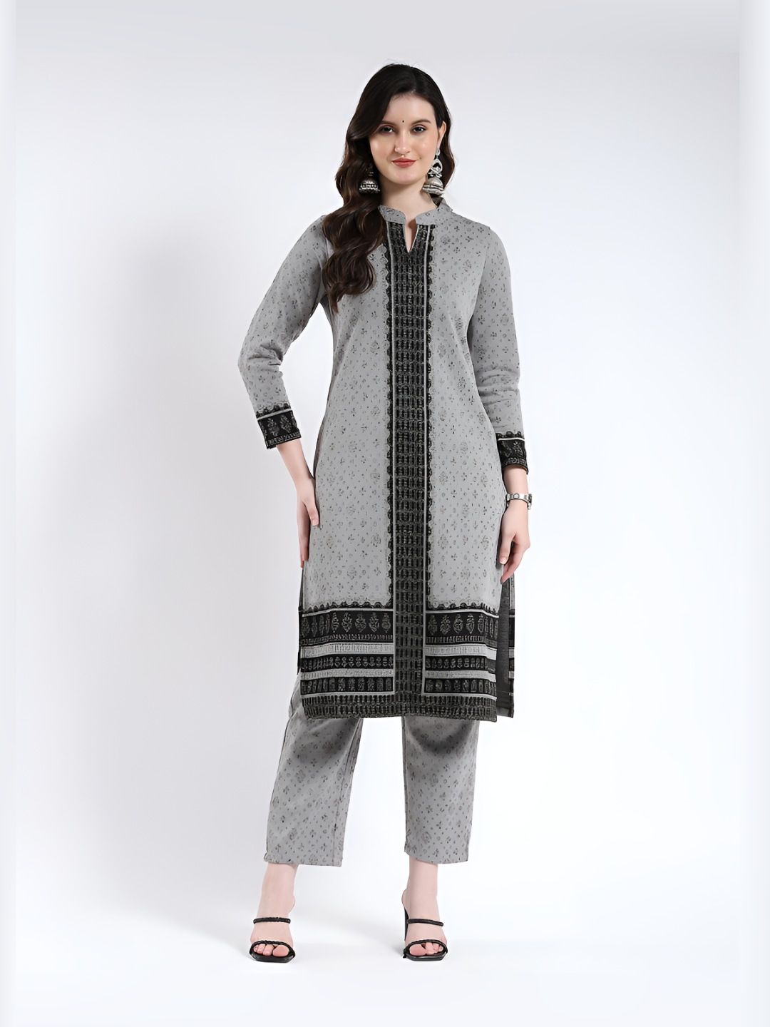 Monte Carlo Women Ethnic Motifs Printed Kurta with Trouser