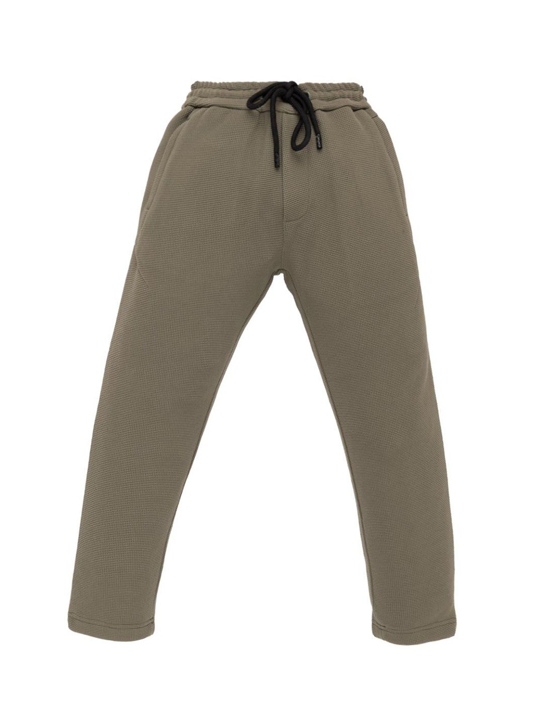 Status Quo Status Quo Boys Textured Mid-Rise Track Pants