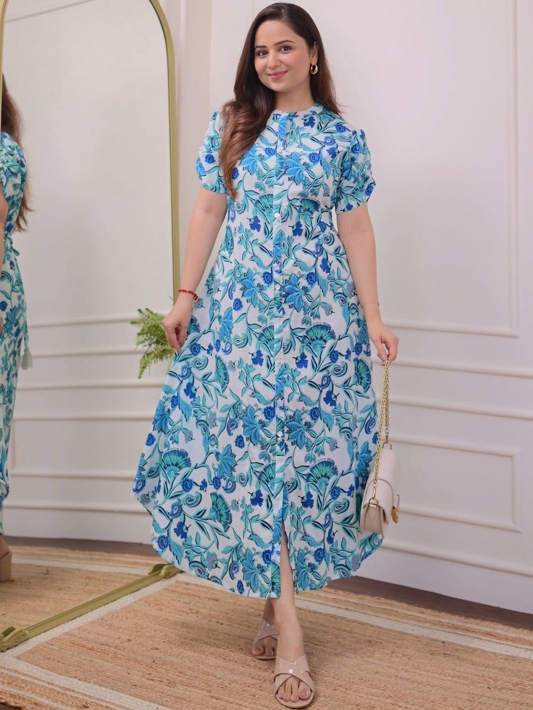 Sky Blue Dresses Women - Buy Sky Blue Dresses Women online in India