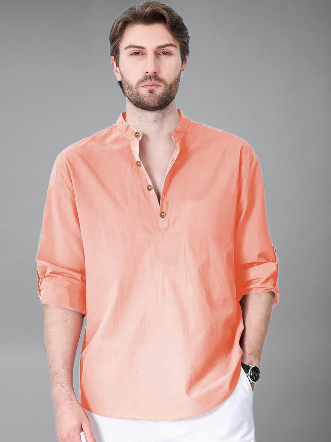 Vida Loca Men Slim Fit Full Sleeve Kurta