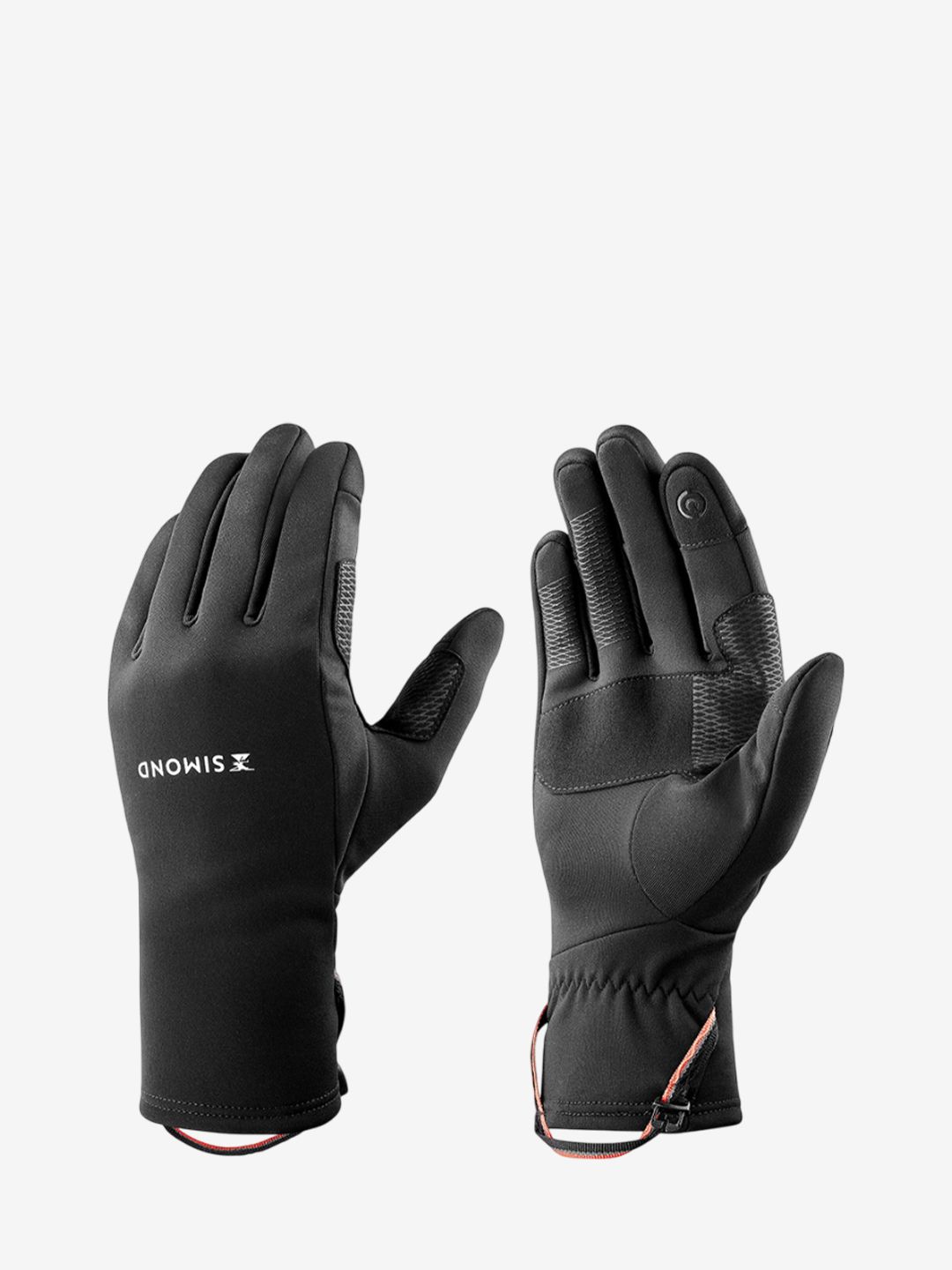 Decathlon Forclaz - Adults Black MT500 Breathable Mountain Trekking Gloves