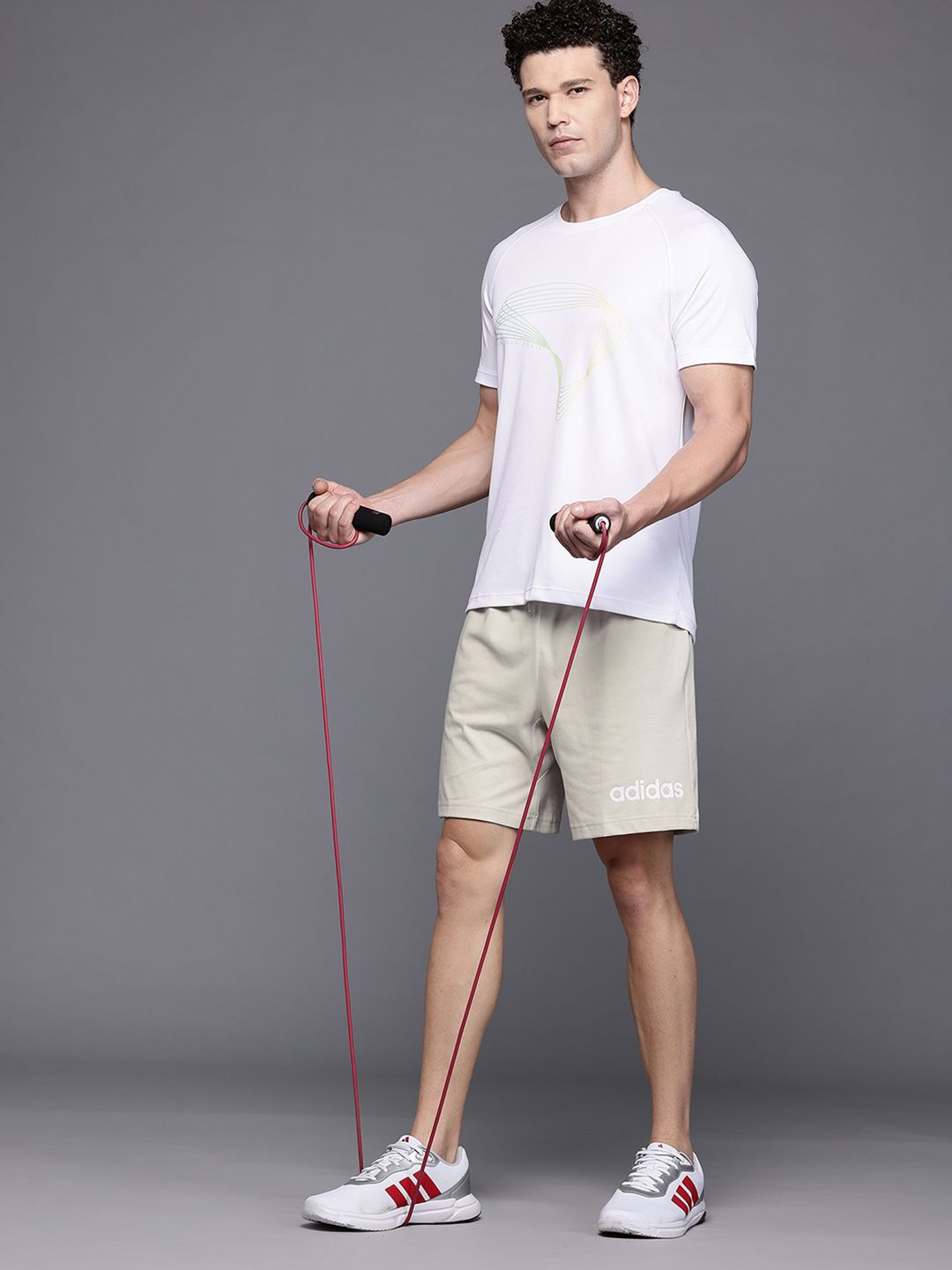 Buy ADIDAS Men Linear Single Jersey Shorts - Shorts for Men