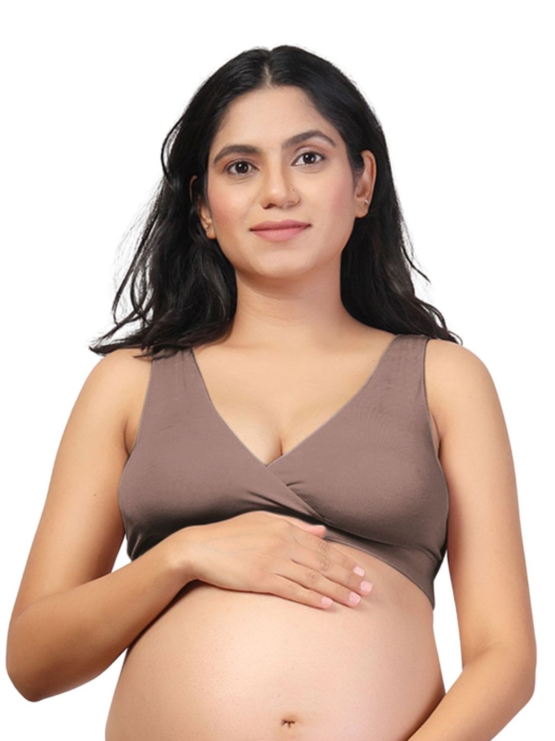 House Of Zelena Women Maternity Nursing Removable Padded Bra