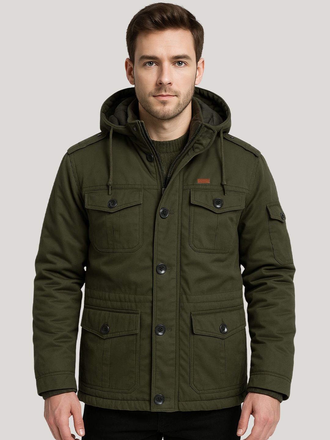 L'monte Hooded Insulator Outdoor Parka Jacket