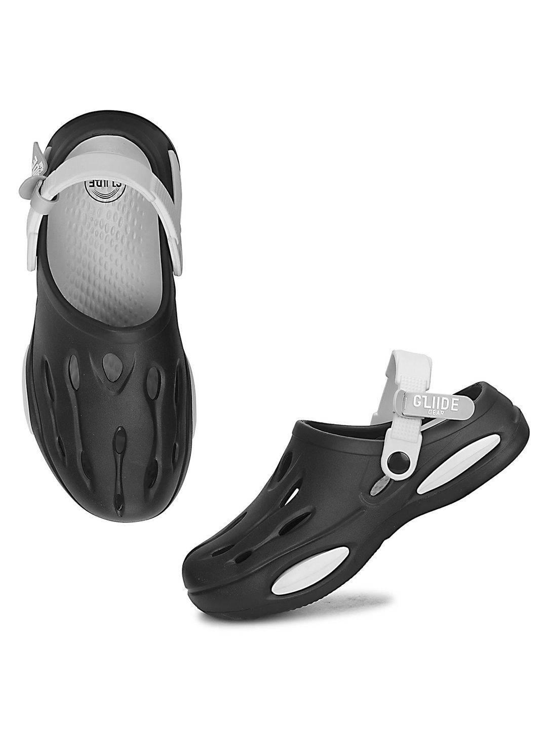 KRAASA Men Self Design Rubber Clogs