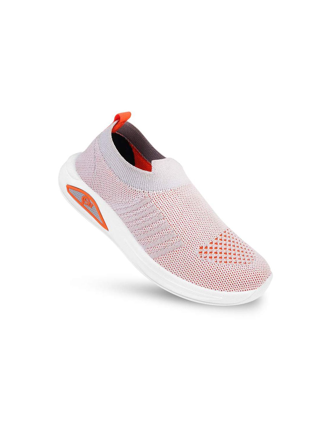 CAFONE Footwear Unisex Kids Grey Slip-On Sneakers