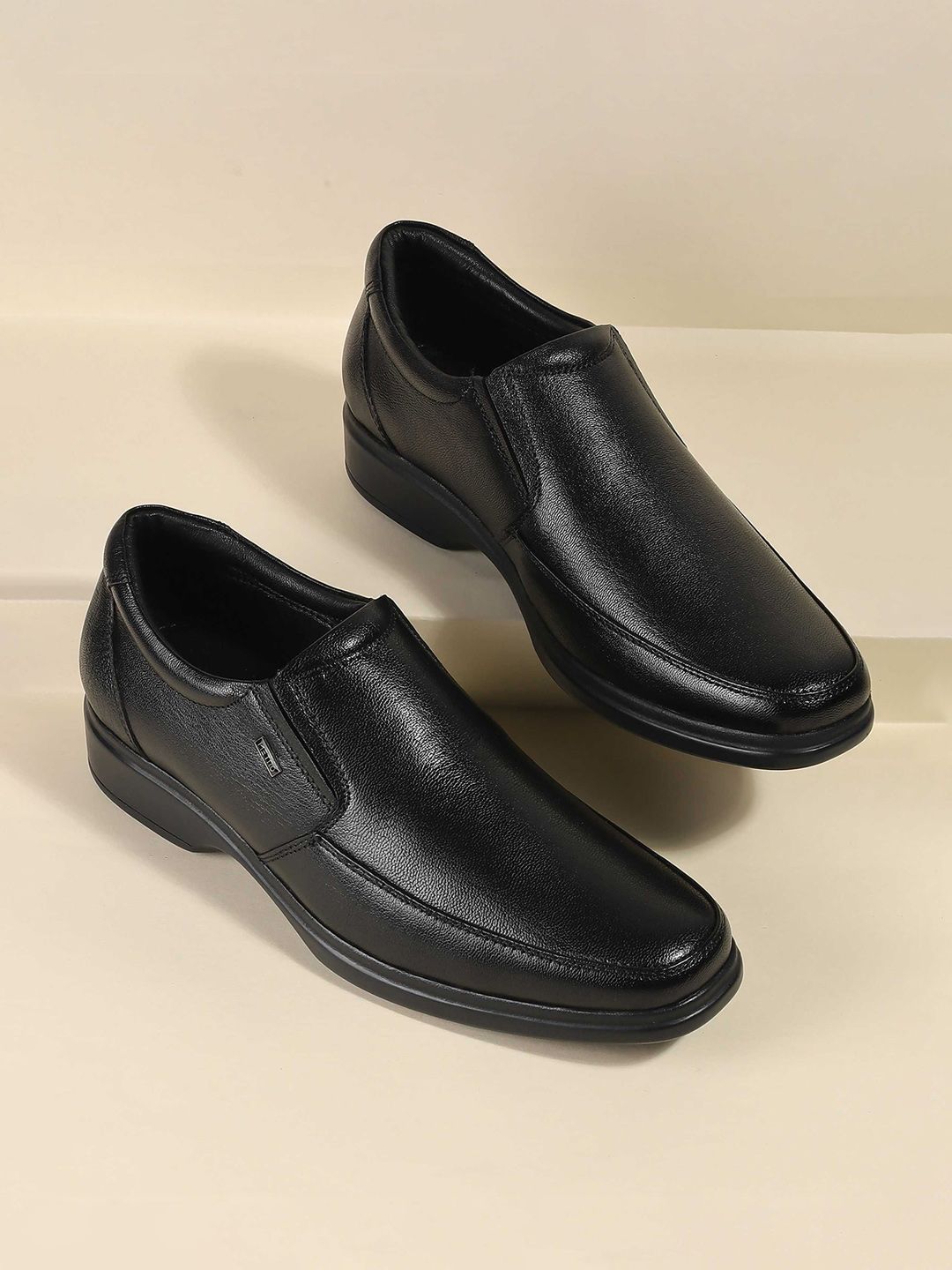 Metro Men Leather Formal Slip-Ons
