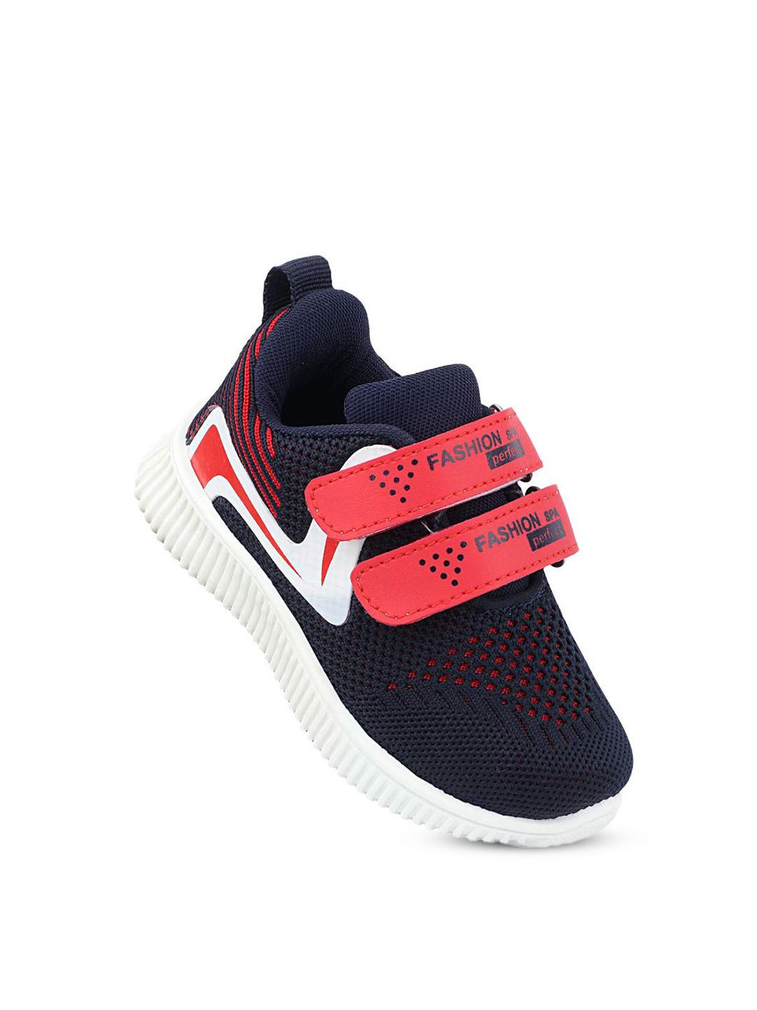 CAFONE Footwear CAFONE Footwear Kids Velcro Round Toe Sneakers