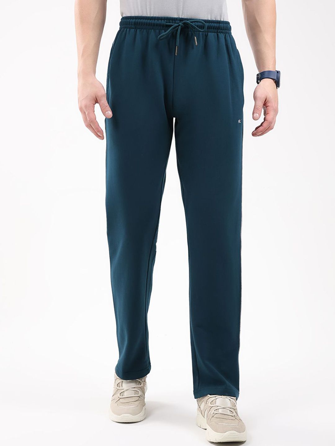 Monte Carlo Men Regular Fit Mid-Rise Track Pants