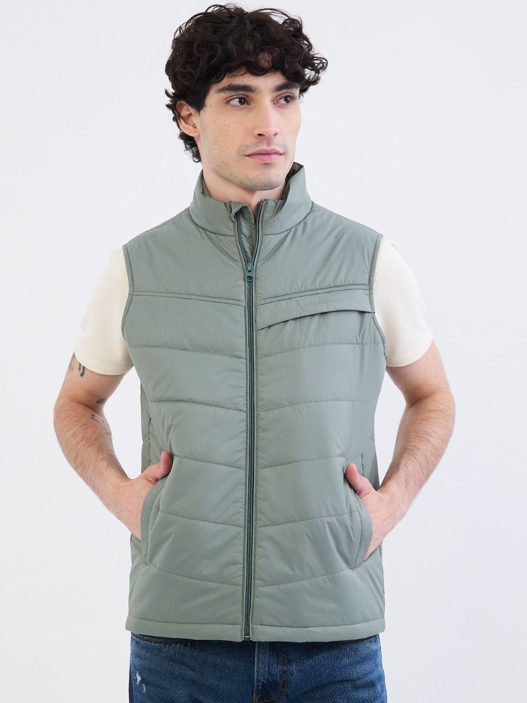 SPYKAR Men Straight Fit Casual Jacket