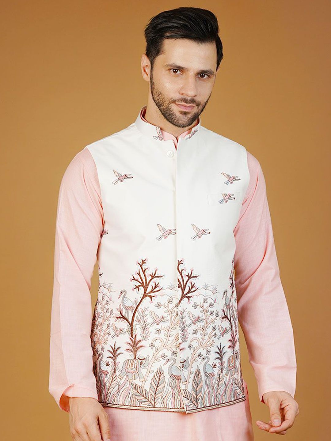 Wintage Embroidered Nehru Jacket