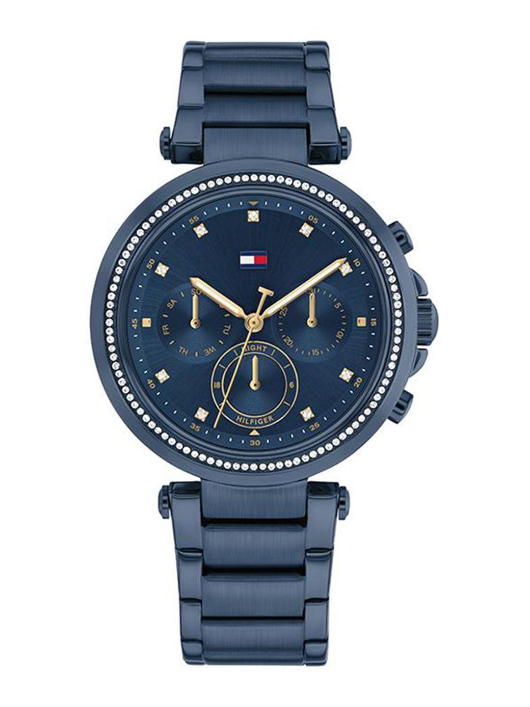 Tommy Hilfiger Tommy Hilfiger Women Round Dial & Stainless Steel Straps Analogue Watch NTTH1782704
