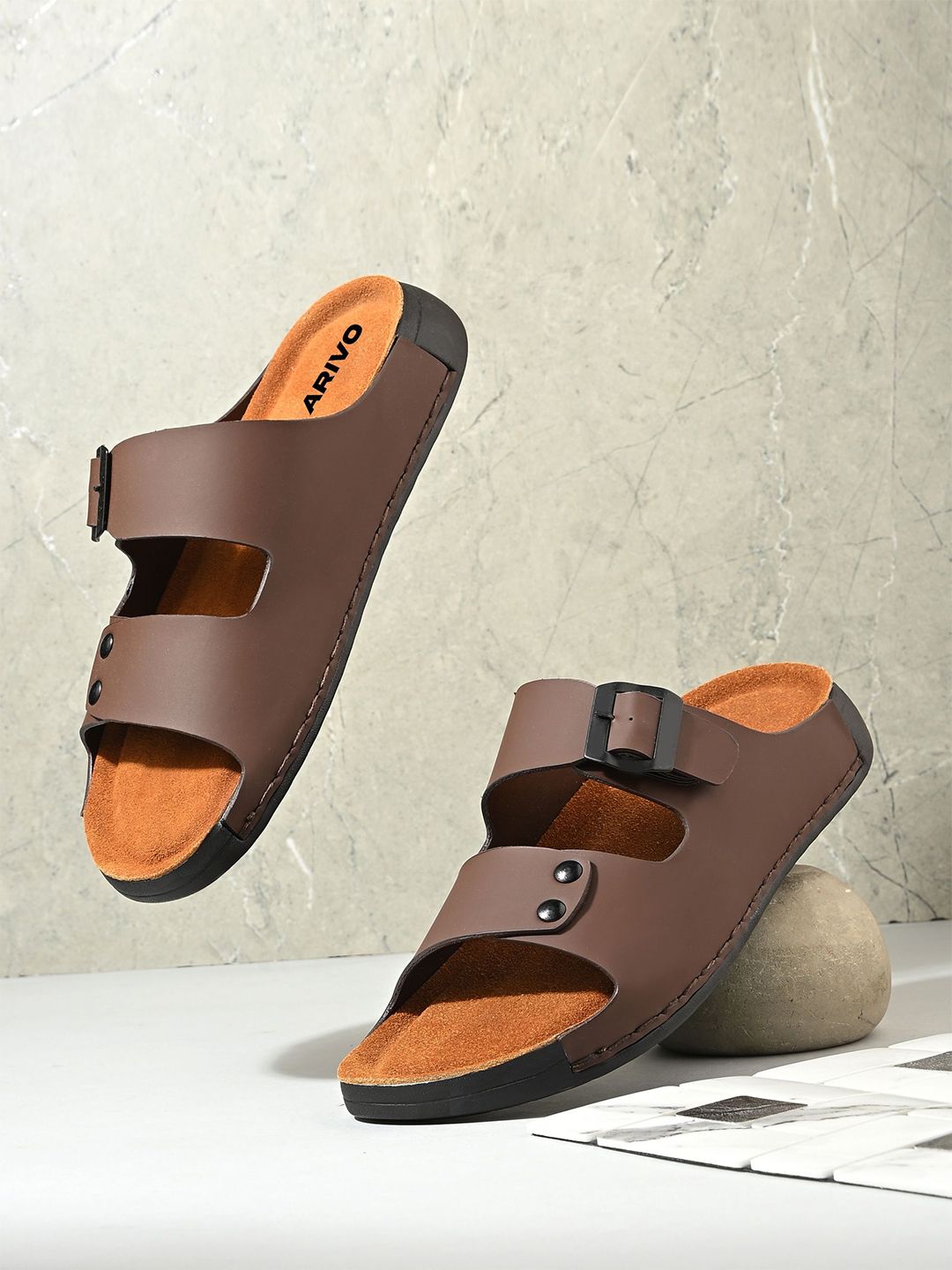 ARIVO Men Slip-On Comfort Sandals