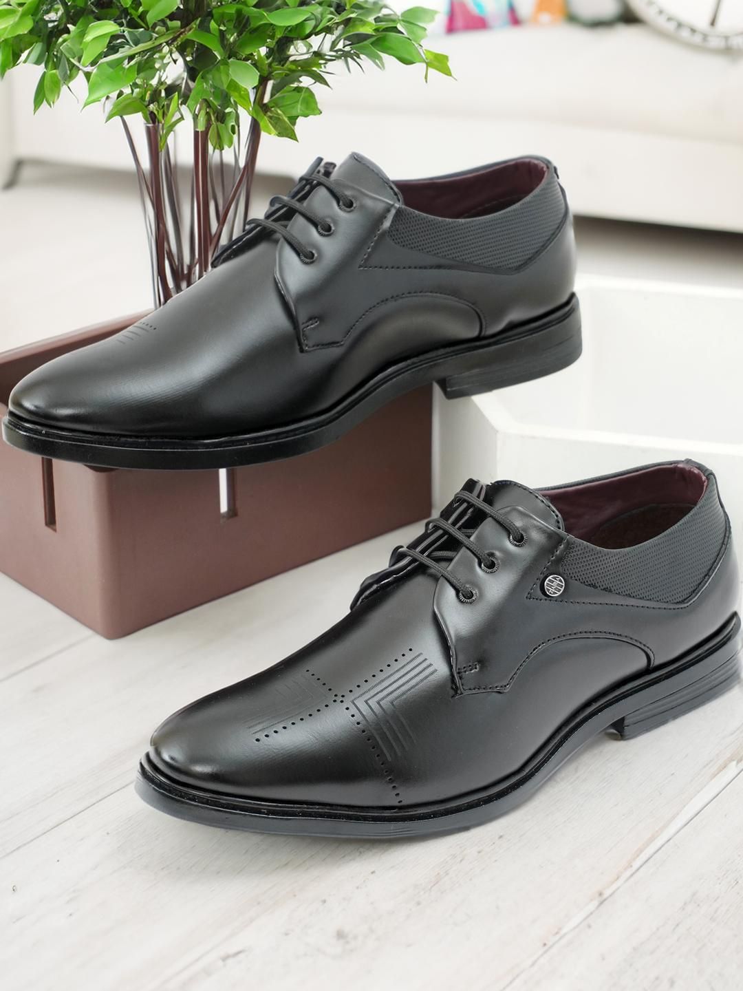 Buy TRM Men Synthetic Leather Formal Shoes - Formal Shoes for Men