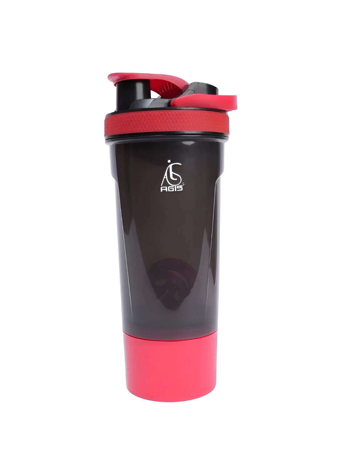AGIS Red & Black Printed Water Bottle 600ml