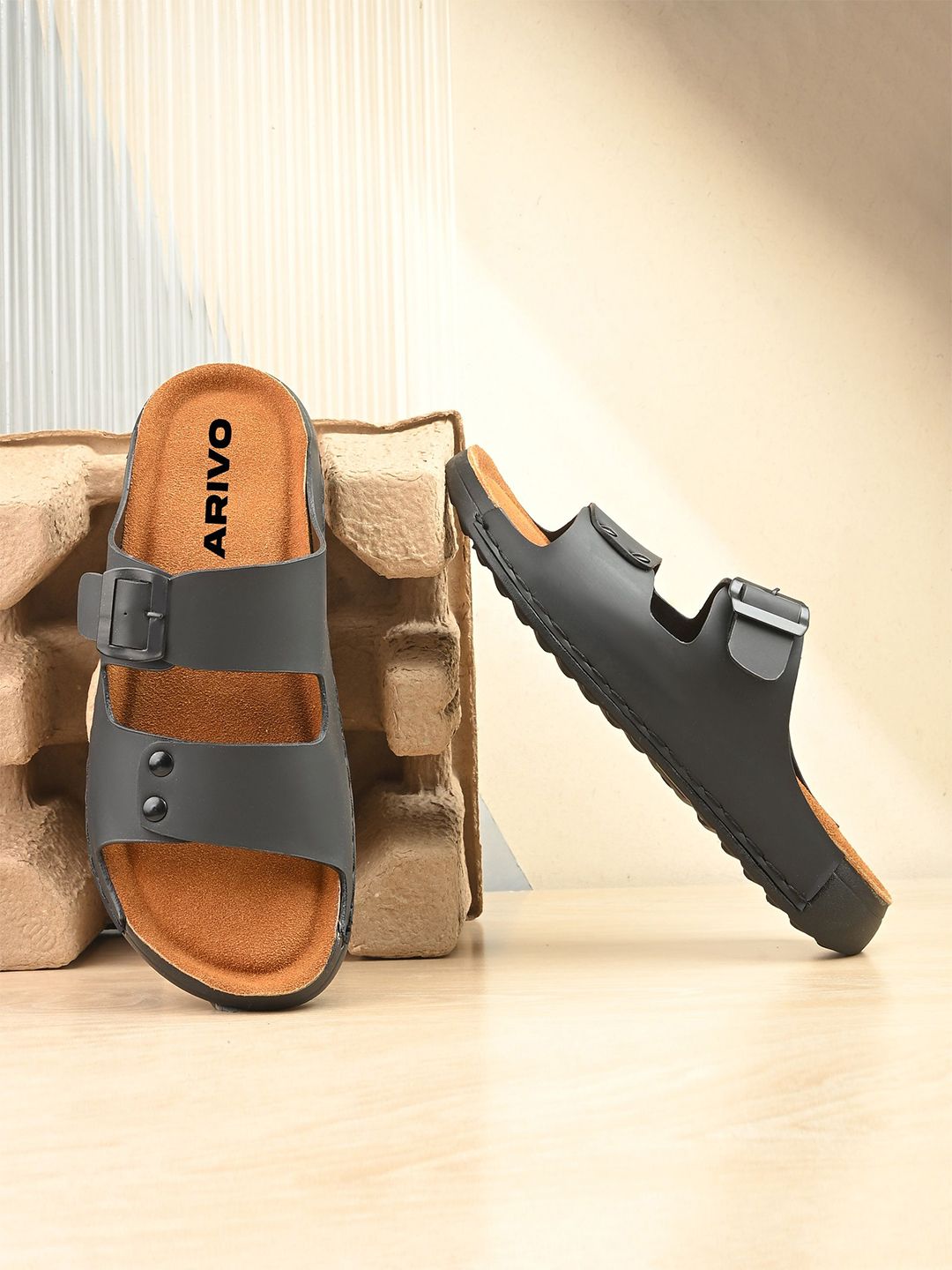 ARIVO Men Slip-On Comfort Sandals
