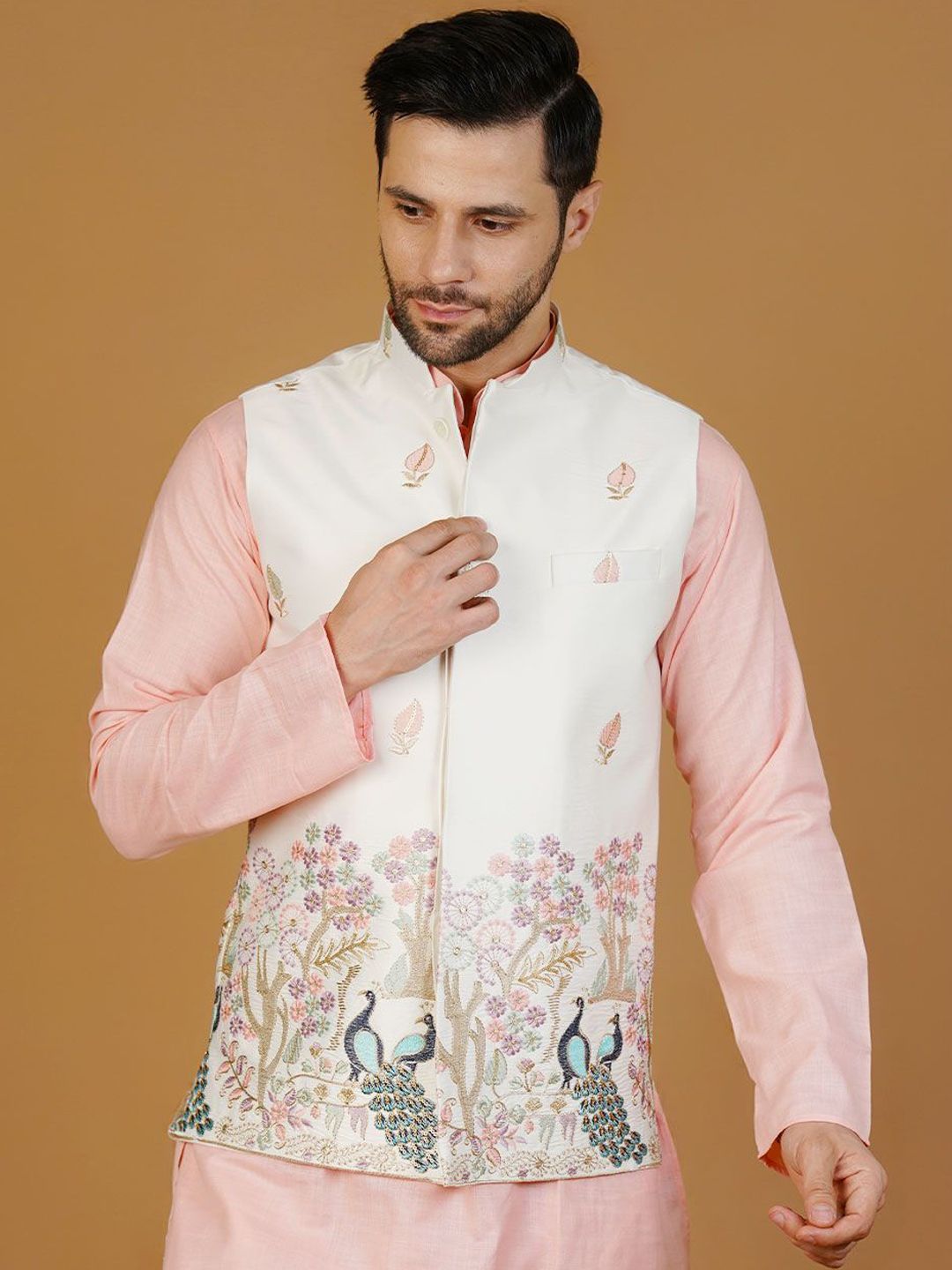 Wintage Embroidered Nehru Jacket