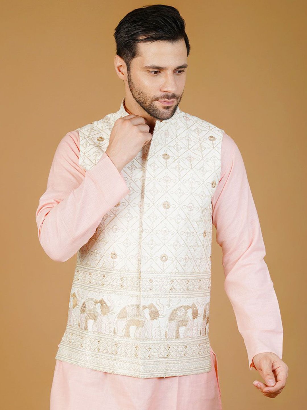 Wintage Embroidered Nehru Jacket